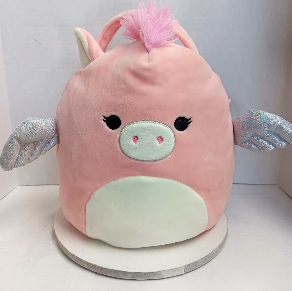 SQUISHMALLOWS 10-INCH PALOMA THE PEGASUS PLUSH TREAT PAIL